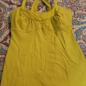 Lululemon Lime Green Long Tank
